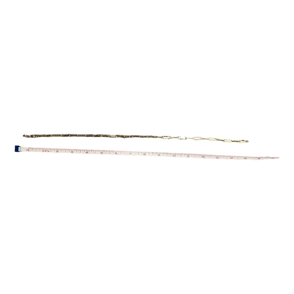 ✨ZOE LEV - Los Angeles - 14k Gold Paperclip Chain 15 inch - Picture 3 of 3
